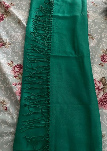 Yeşil  Kadın Şal - Görsel 2