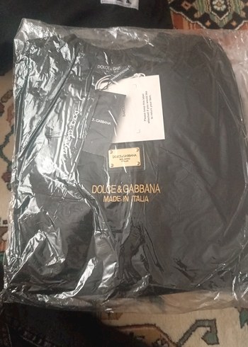 Dolce&Gabbana Siyah Baskılı Yastık Kılıfı