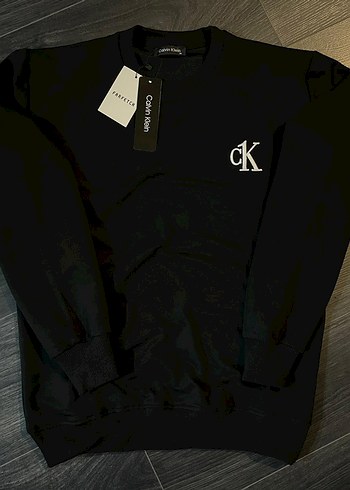 Calvin Klein Siyah Erkek Sweatshirt