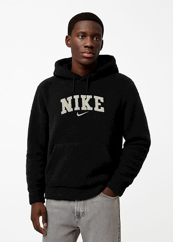 Nike Siyah Kapüşonlu Sweatshirt