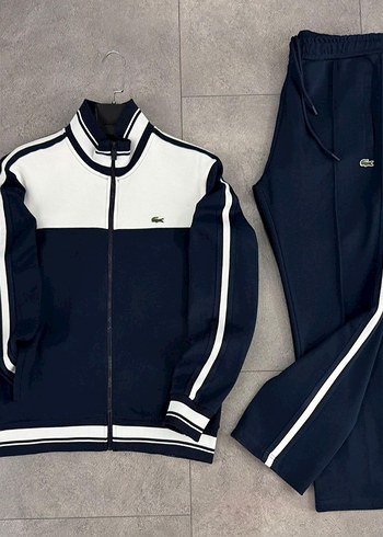 Nike Beyaz Siyah Fermuarlı Kadın Eşofman Takımı