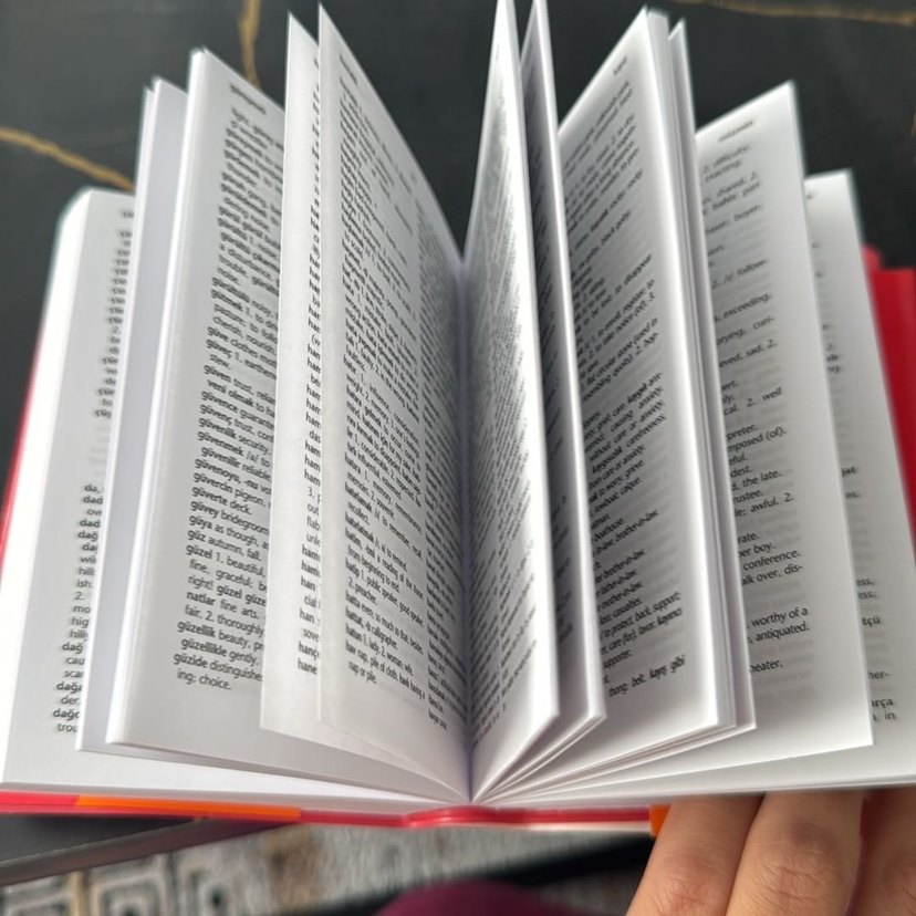 Redhouse mini İngilizce Türkçe sözlük - Görsel 3