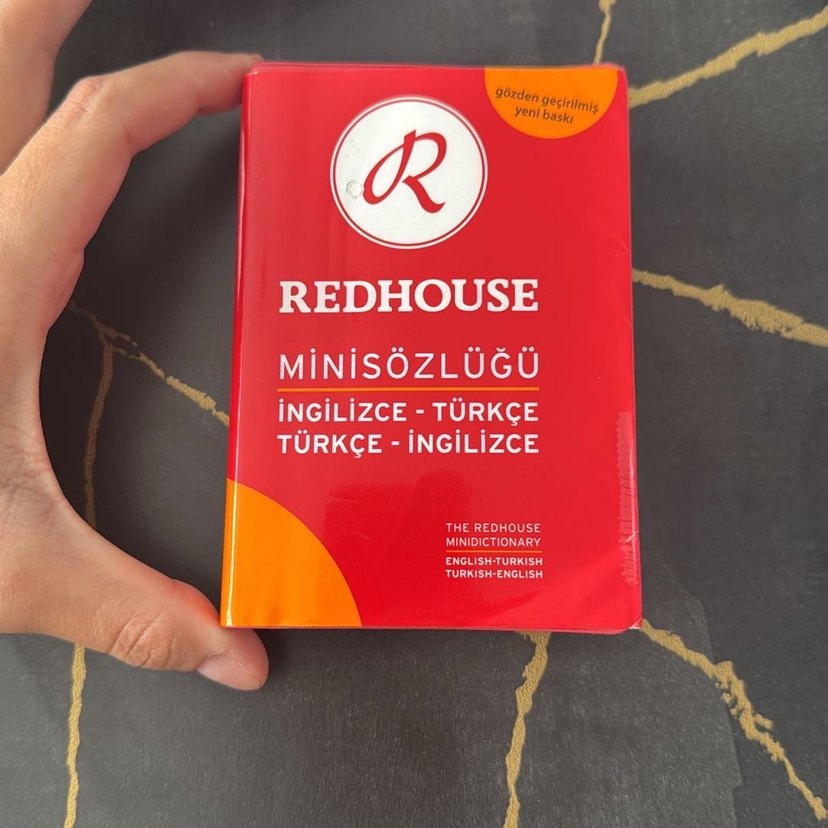 Redhouse mini İngilizce Türkçe sözlük - Görsel 4