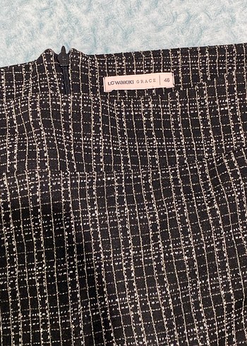 Fermuarlı Vücuda Oturan Midi Etek - Görsel 3