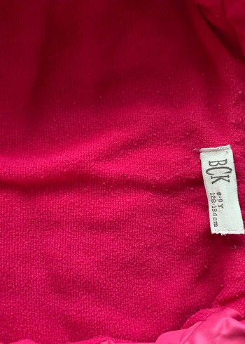 Kız Çocuk Parlak Pembe Fermuarlı Yelek - Görsel 2