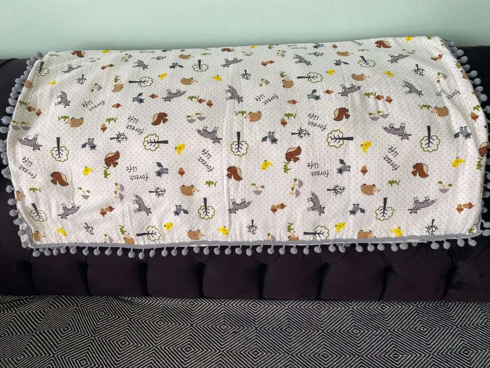 Gri Desenli Çocuk Pike - Görsel 2