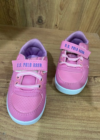 Kız Bebek Pembe U.S. Polo Sneakers - Görsel 2