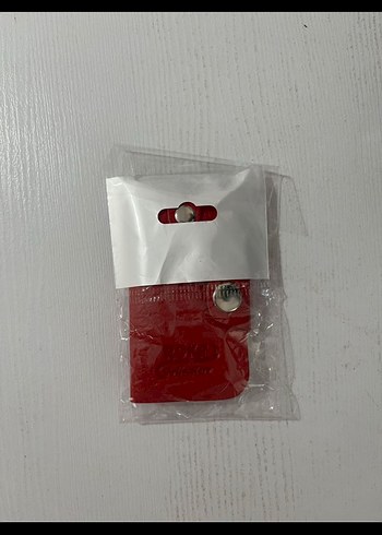 Beden Fermuarlı Kırmızı Kadın Anahtarlık