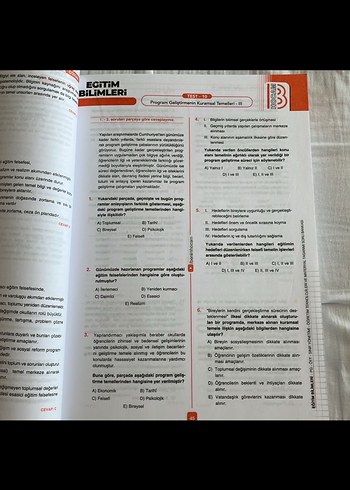 Beden KPSS 2022 Eğitim Bilimleri Soru Bankası Tamamı Çözümlü