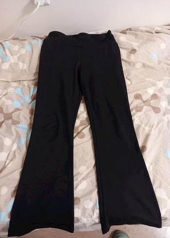 Siyah Esnek ispanyol tayt - Görsel 2