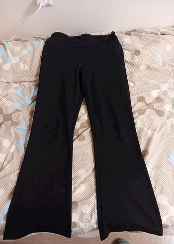 Siyah Esnek ispanyol tayt - Görsel 3