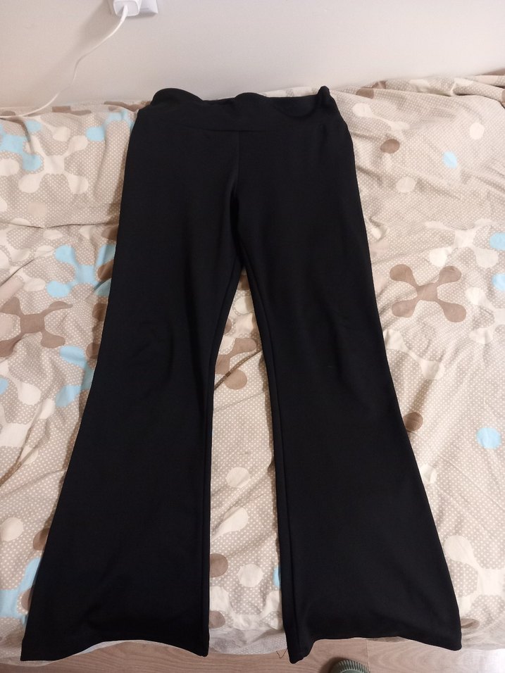 Siyah Esnek ispanyol tayt - Görsel 3