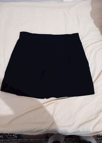 Siyah Mini Etek, Dar Kesim, Rahat Kumaş - Görsel 2