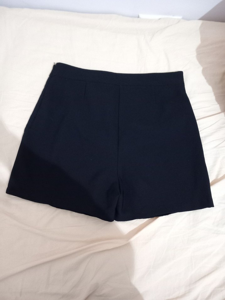 Siyah Mini Etek, Dar Kesim, Rahat Kumaş - Görsel 3