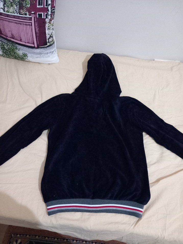 Kapüşonlu Siyah Kadın Sweatshirt - Görsel 3