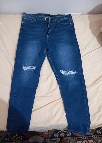 Mavi Kadın Normal Boy Kot Pantolon - Görsel 2