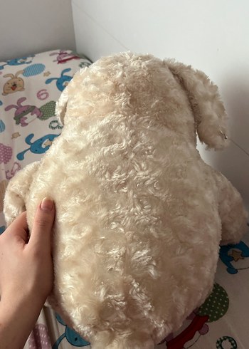  Beden Renk Bej Peluş Oyuncak Koyun