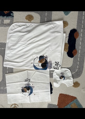 Ege isimli Bebek Hastane Çıkışı Seti - Görsel 5