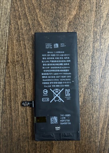 Iphone 6s çıkma orijinal Pil - Görsel 2