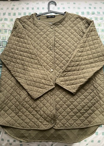 Lc Waikiki Kadın Yeşil Kapitone Ceket