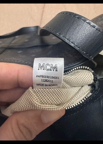Beden MCM Siyah Deri Kadın Omuz Çantası