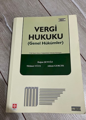 Vergi Hukuku (Genel Hükümler) 12. Baskı 2021