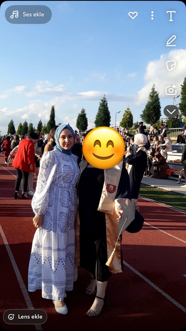 Uzun Kollu tesettür elbise tesettür abiye - Görsel 3