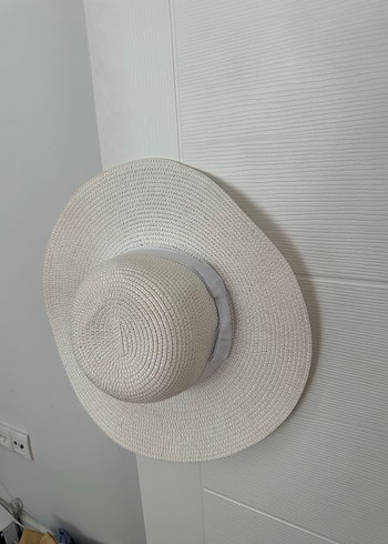 Beyaz Minimalist Bohem Kadın Şapka