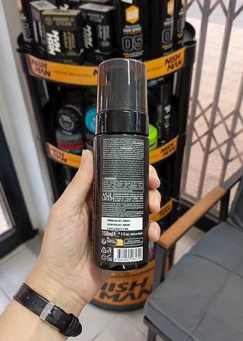 Nish Man Foam Wax Saç Şekillendirici 150ml - Görsel 2