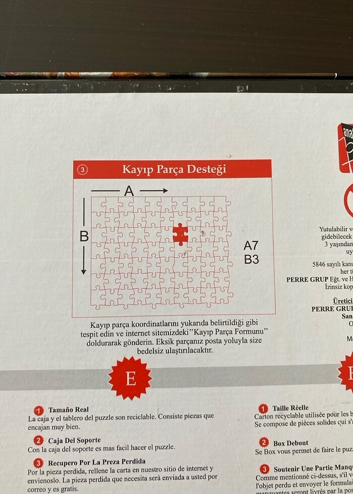 1000 parça puzzle - Görsel 2