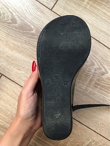 36 Beden siyah Renk Mel by melissa siyah dolgu topuk ayakkabı