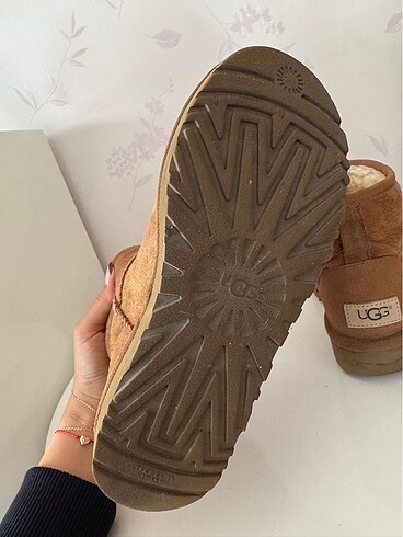 36 Beden camel Renk Ugg tarçın bot classic mini