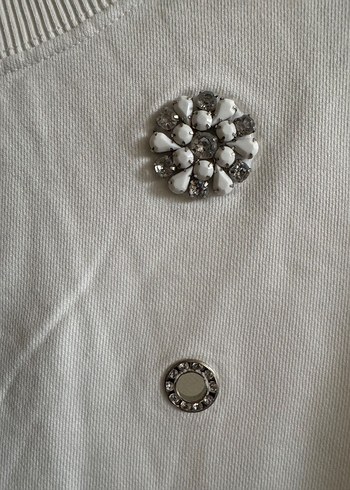 Zara Taşlı Sweatshirt - Görsel 2