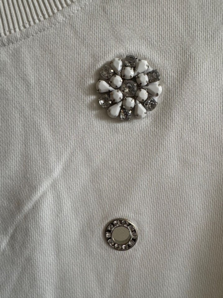 Zara Taşlı Sweatshirt - Görsel 2