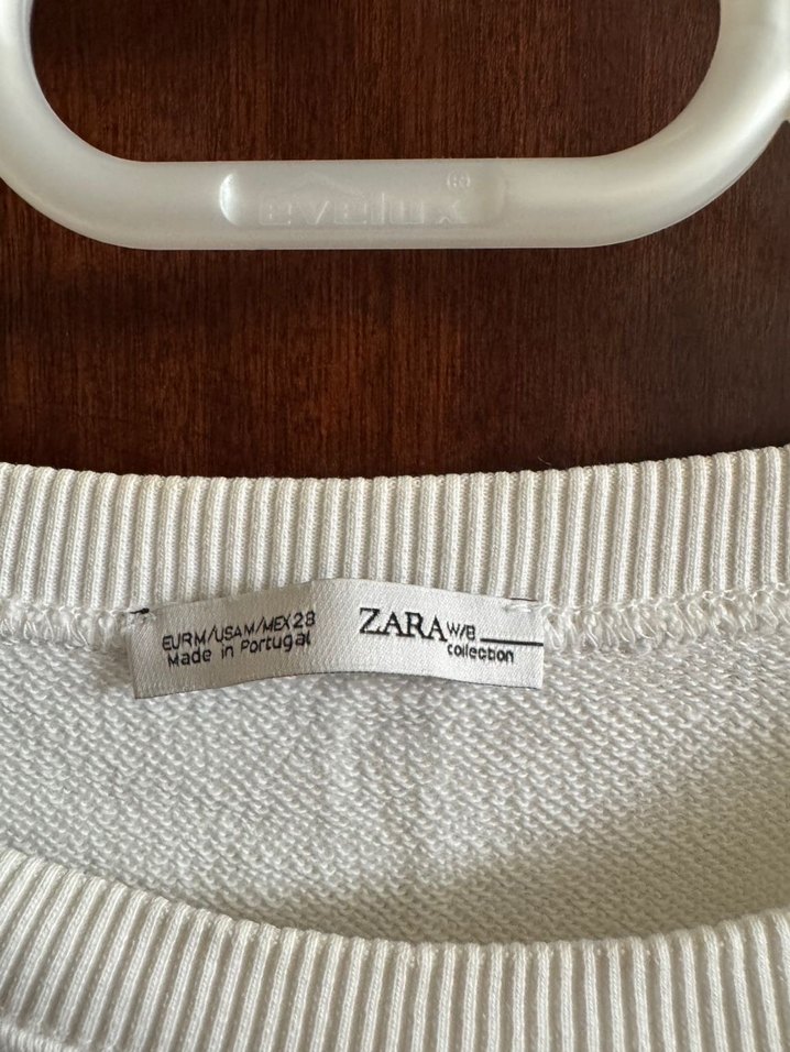 Zara Taşlı Sweatshirt - Görsel 3