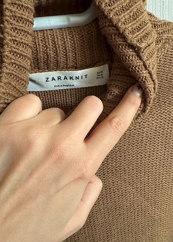 Zara Boğazlı Kadın Kazak - Görsel 2