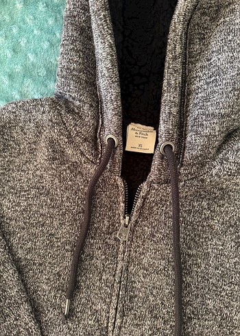 Abercrombie içi yünlü hırka - Görsel 2