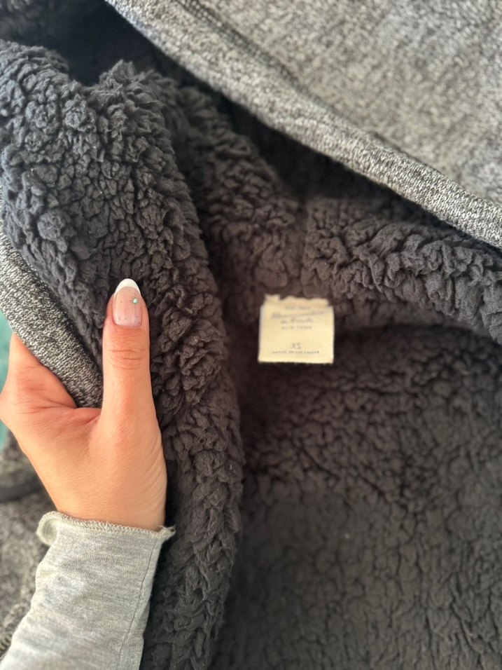 Abercrombie içi yünlü hırka - Görsel 3