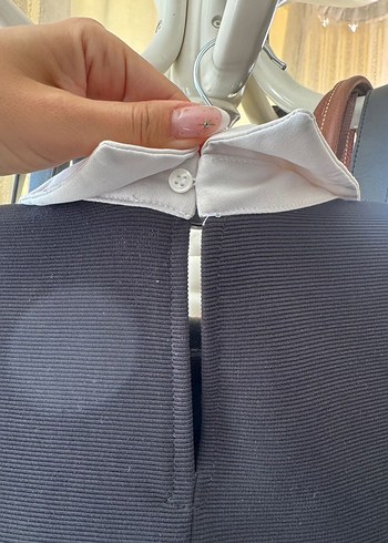 Zara İnci İşlemeli Elbise - Görsel 4