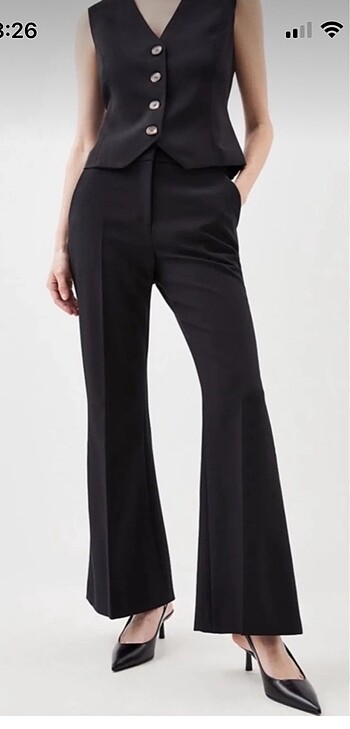 Karen Millen Karen millen ispanyol paça pantolon