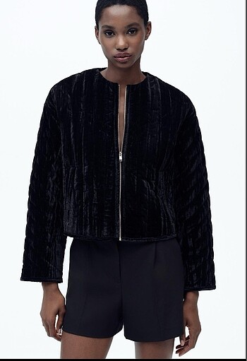 Zara Zara kadife mont