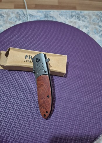  Beden 20,4 cm Ahşap Saplı Katlanır Bıçak FK Italy