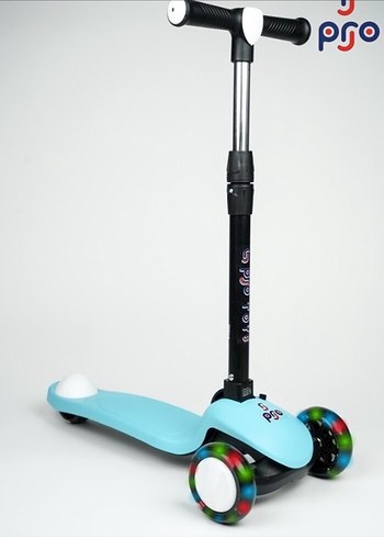 ÇOCUKLAR İÇİN IŞIKLI DAYANIKLI SCOOTER - Görsel 4