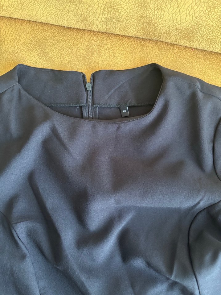 Trendyol Milla Pilili Midi Ofis Elbisesi - Görsel 3