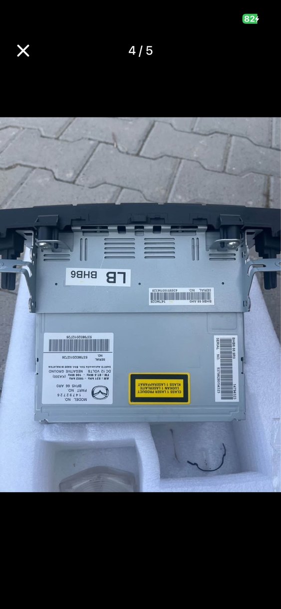 Siyah Araç Müzik Sistemi BHB Modeli mazda3 2012 bl kasa - Görsel 4