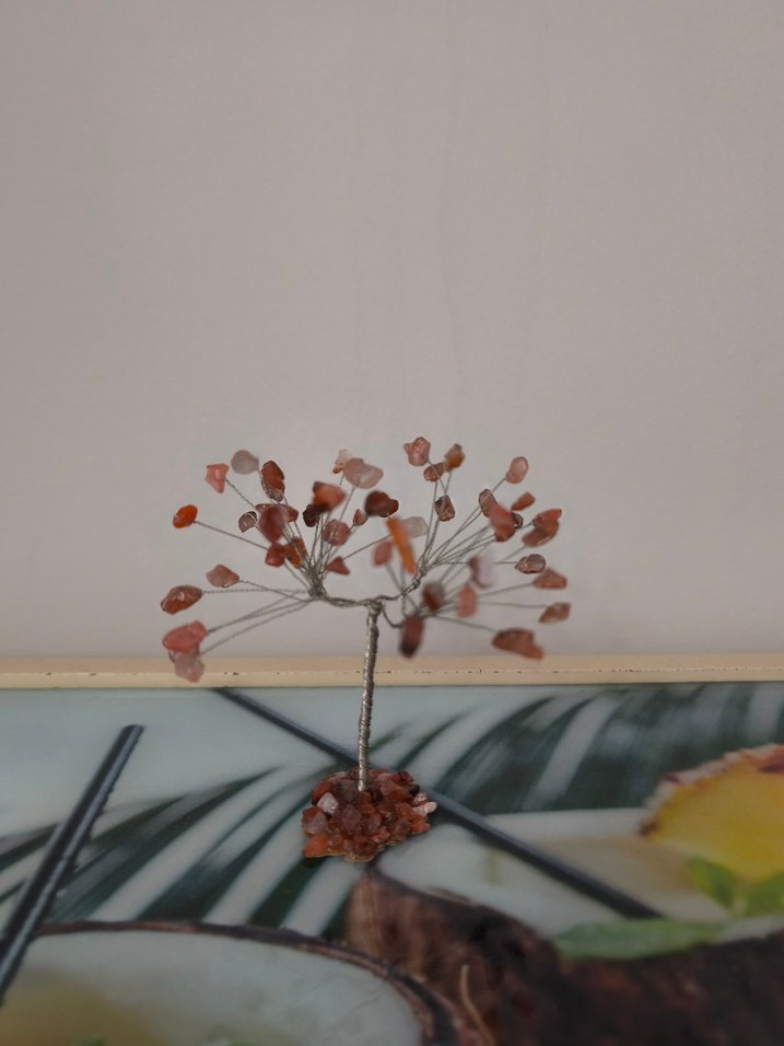 Kahverengi Dekoratif Tel Ağaç - Görsel 2