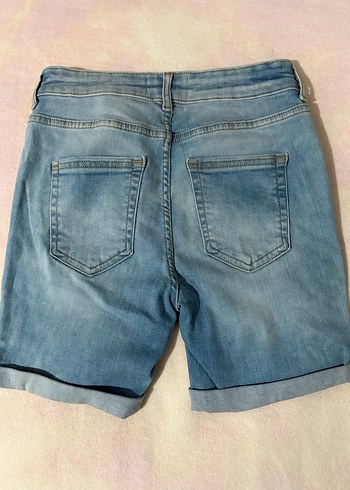 Mini Kadın Kot Şort - Görsel 3