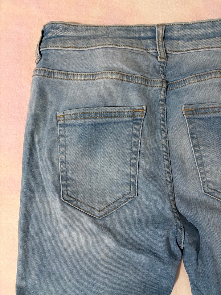 Mini Kadın Kot Şort - Görsel 4