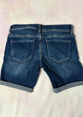 Kadın Mini Denim Şort - Görsel 3