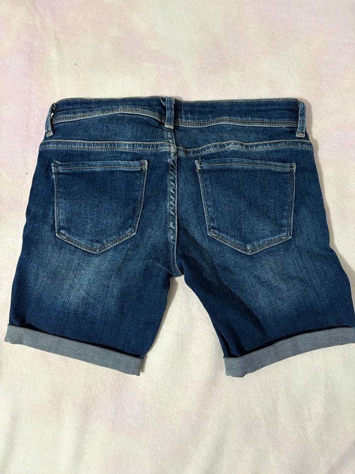 Kadın Mini Denim Şort - Görsel 3